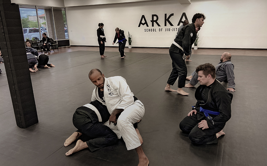 ARKA jiu-jitsu for Adults: Adults training at ARKA School of jiu-jitsu
