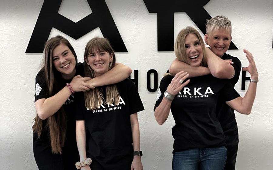 Self-Defense for Women: Women practicing self-defense techniques