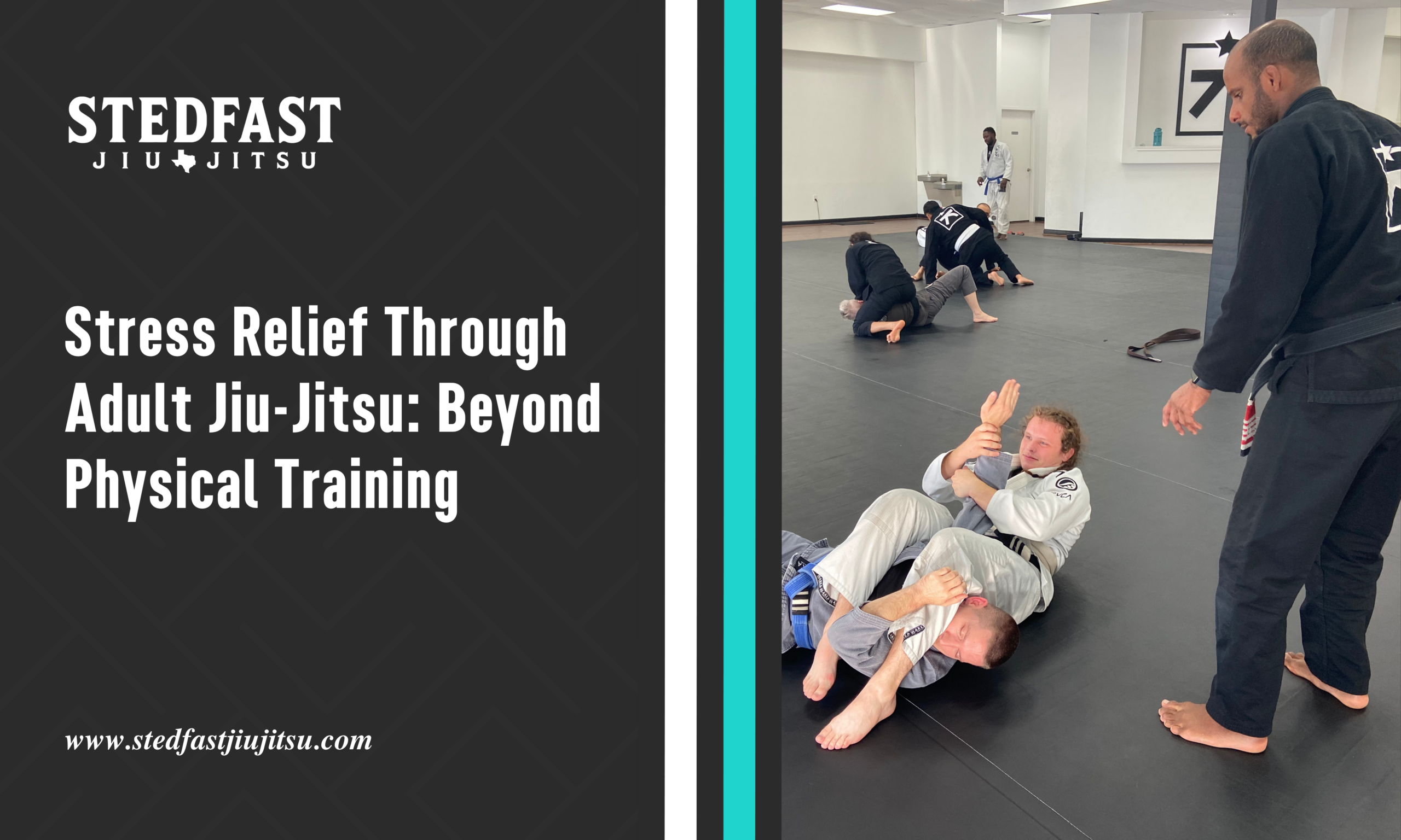 Stress Relief Through Adult Jiu-Jitsu: Beyond Physical Training